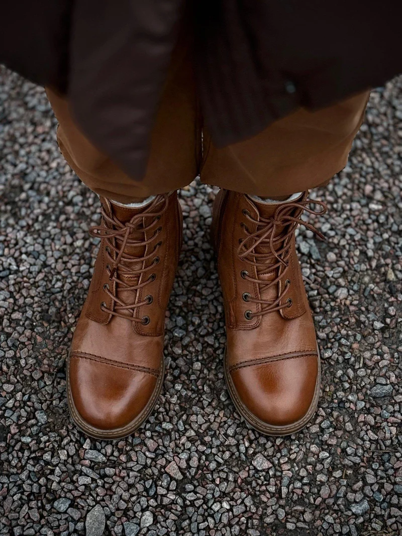 Pandora Warm boots — Cognac