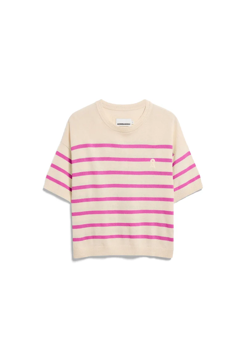 Striped Linen Blend Sweater