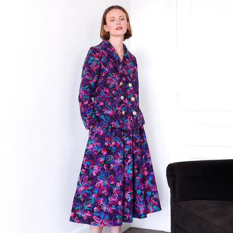 Jupe Astree Violet Studio
