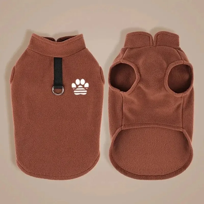 Veltrino Hunde-Fleecepullover für Herbst und Winter