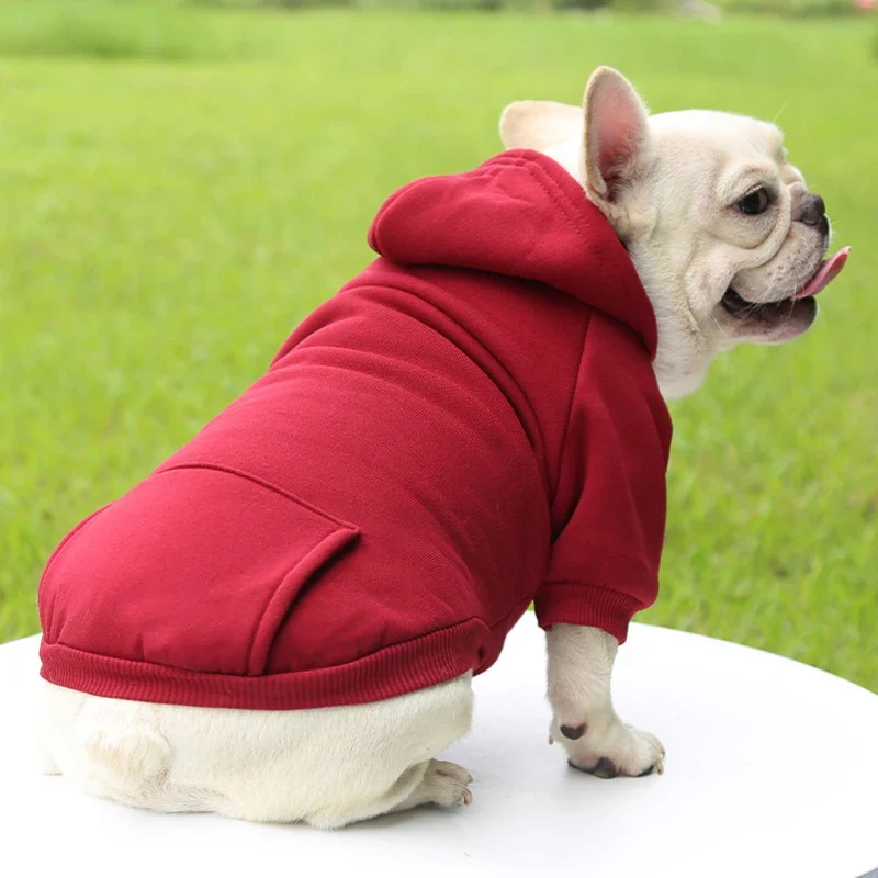 Mirello Hunde-Hoodie aus Polyester für Herbst und Winter