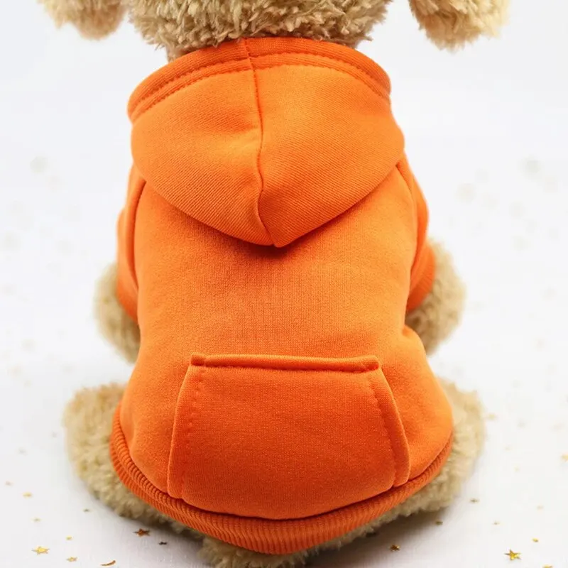 Mirello Hunde-Hoodie aus Polyester für Herbst und Winter