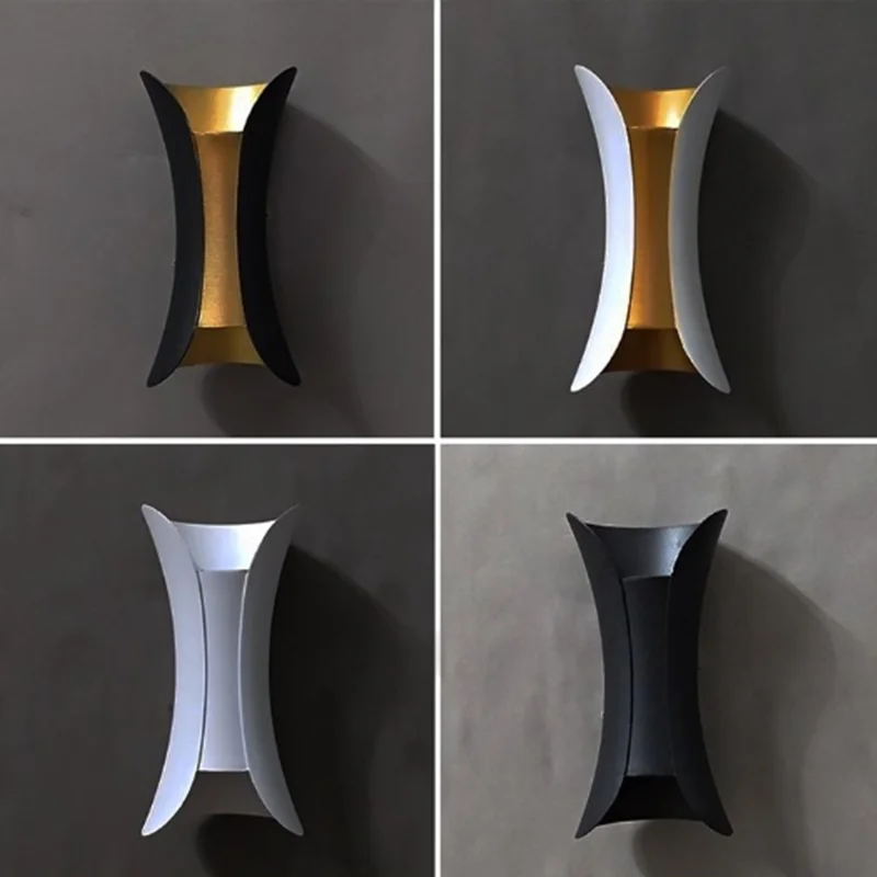 Aurevix LED Wandleuchte Aluminium Innen und Außen Wandlampe