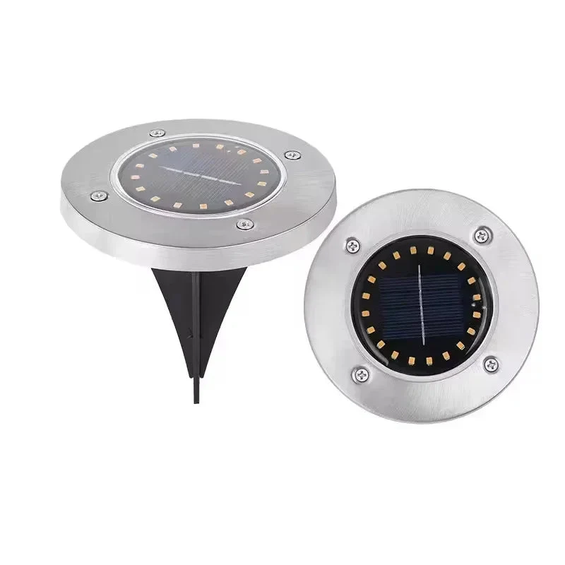 Lumivaro LED Solar Bodenleuchte Garten Einbaulampe 8 oder 20 LEDs