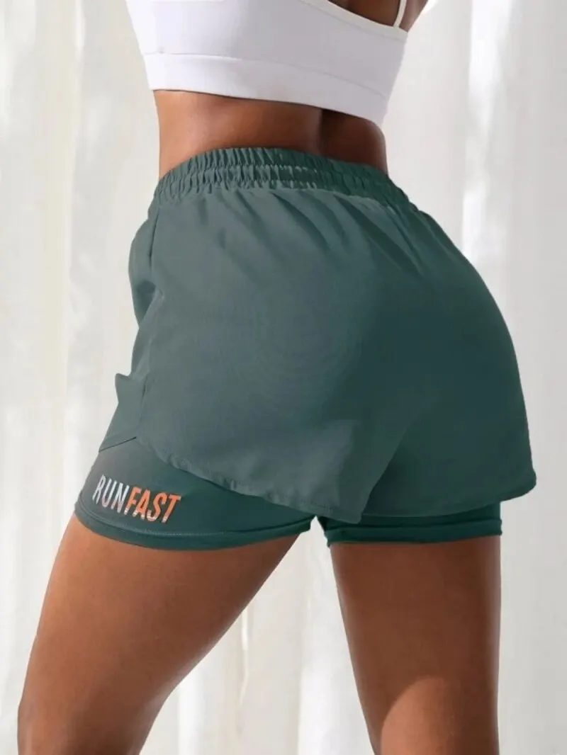 Aerivana Damen Sportshorts High Waist