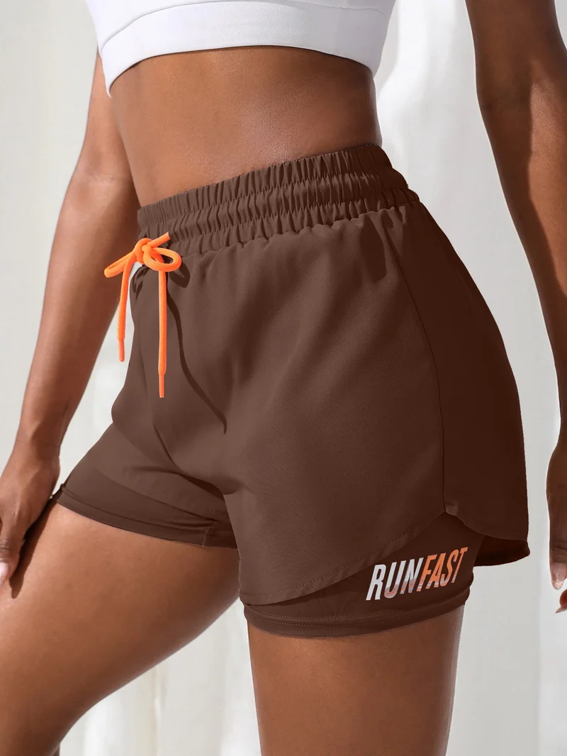 Aerivana Damen Sportshorts High Waist