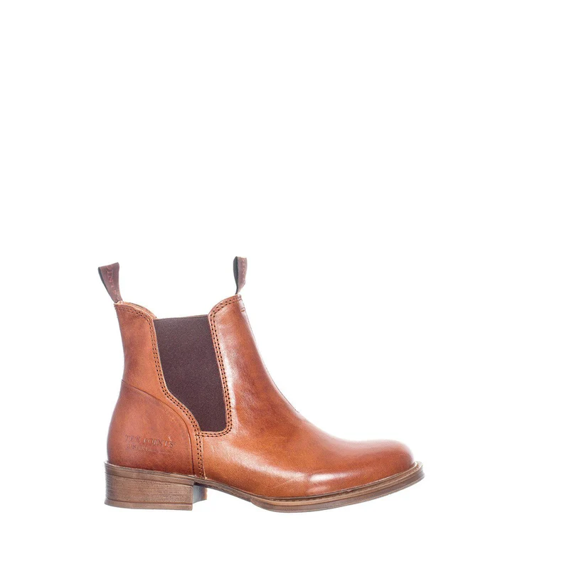 Pandora Chelsea boots — Cognac
