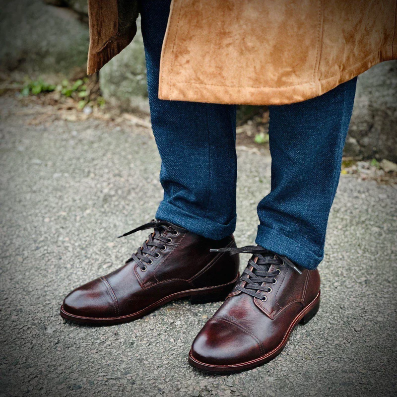 New Mercury Laced boots — Rust