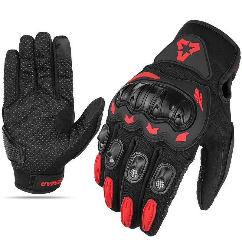 Avenrox Mesh Motorradhandschuhe mit Hartschale und Touchfunktion