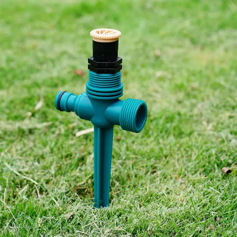 HydroSpin 360 Impact Sprinkler – Gartenregner mit Erdspieß