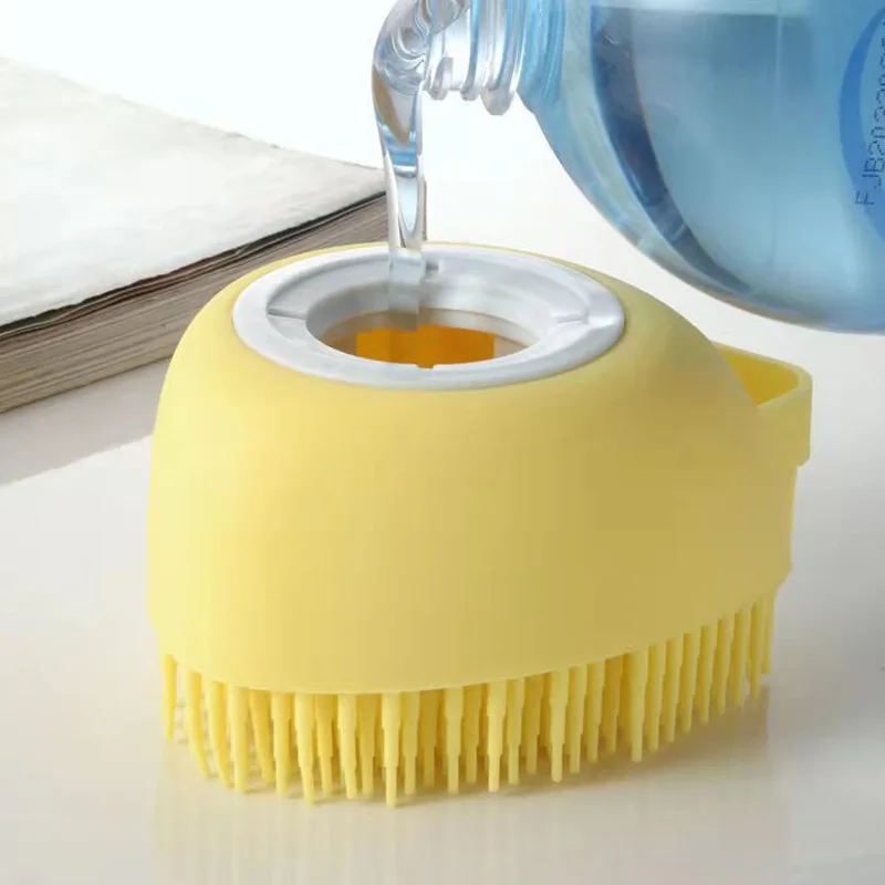 SoftLuma Silicone Bath Brush – Silikon-Duschbürste mit Massage-Struktur