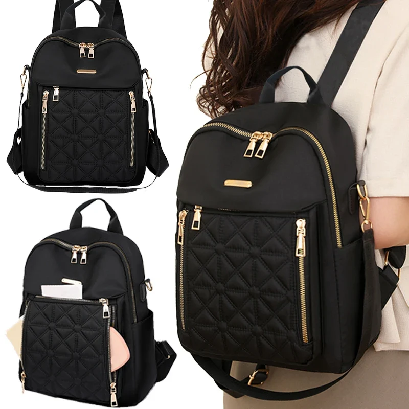 MetroLite Nylon Backpack – Freizeitrucksack mit Reißverschluss