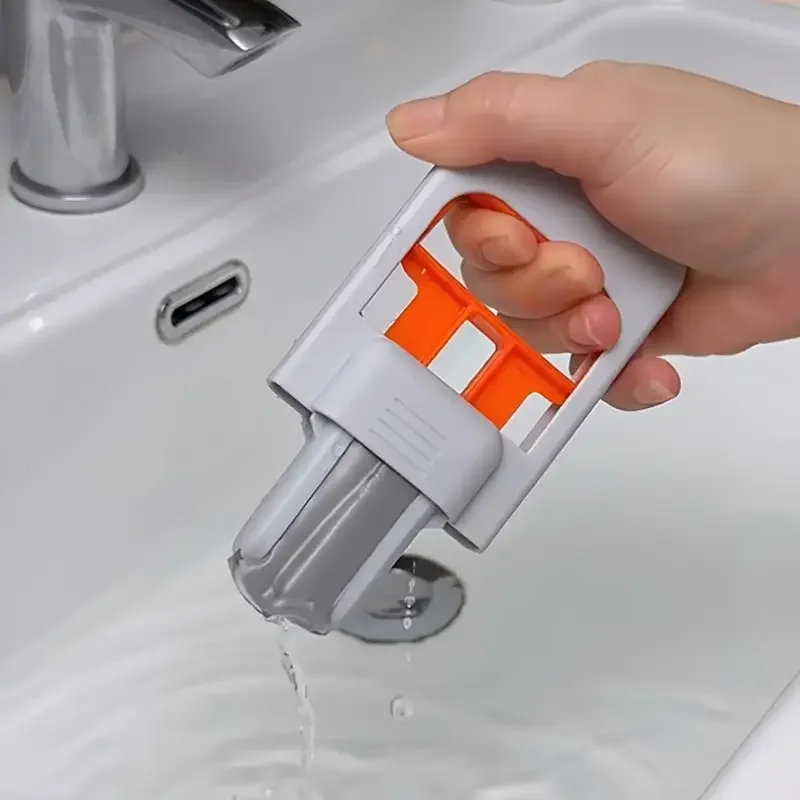 FlexiSwipe Mini Mop – Ausziehbarer Nass- und Trockenmopp