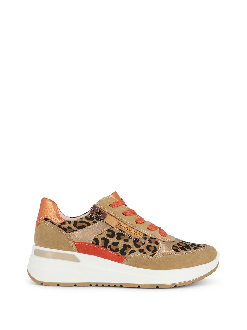ALLIGATOR TAN~LEOPARD