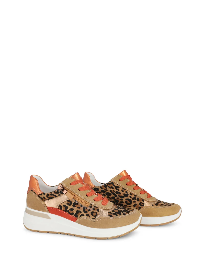 ALLIGATOR TAN~LEOPARD