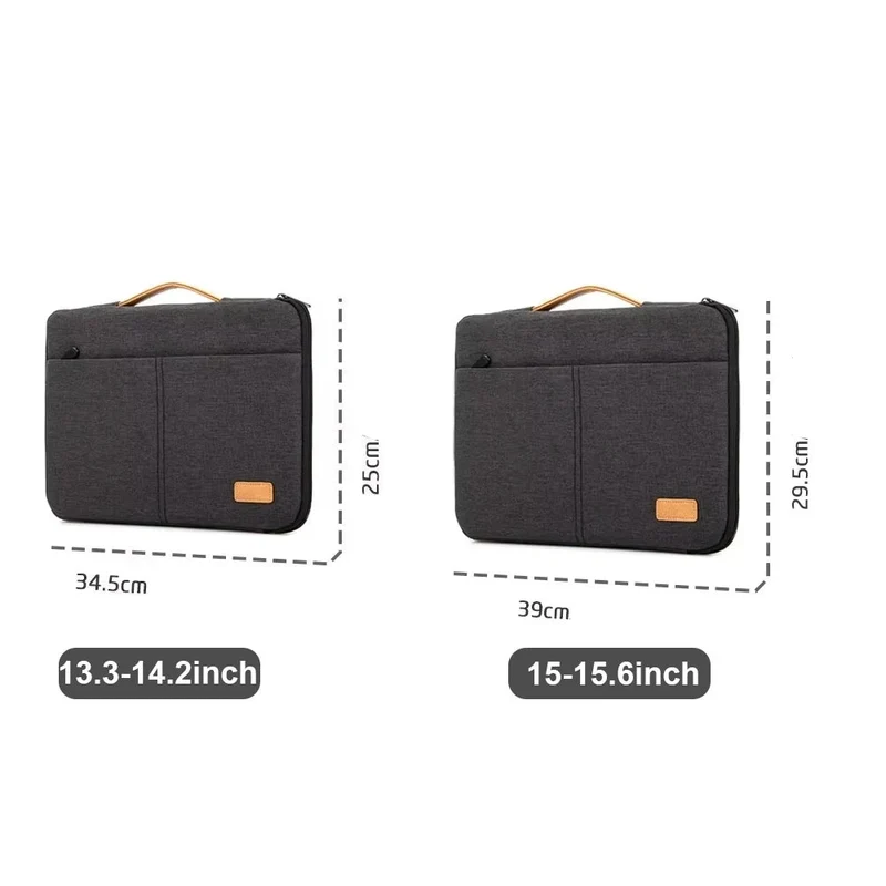 Laptop-Schutzhülle mit Reißverschluss für verschiedene Notebook-Größen