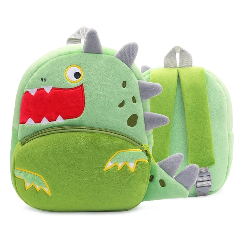 Kinder-Rucksack aus Plüsch mit Tiermotiv