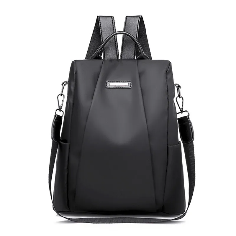 Damenrucksack mit Reißverschluss im schlichten Design