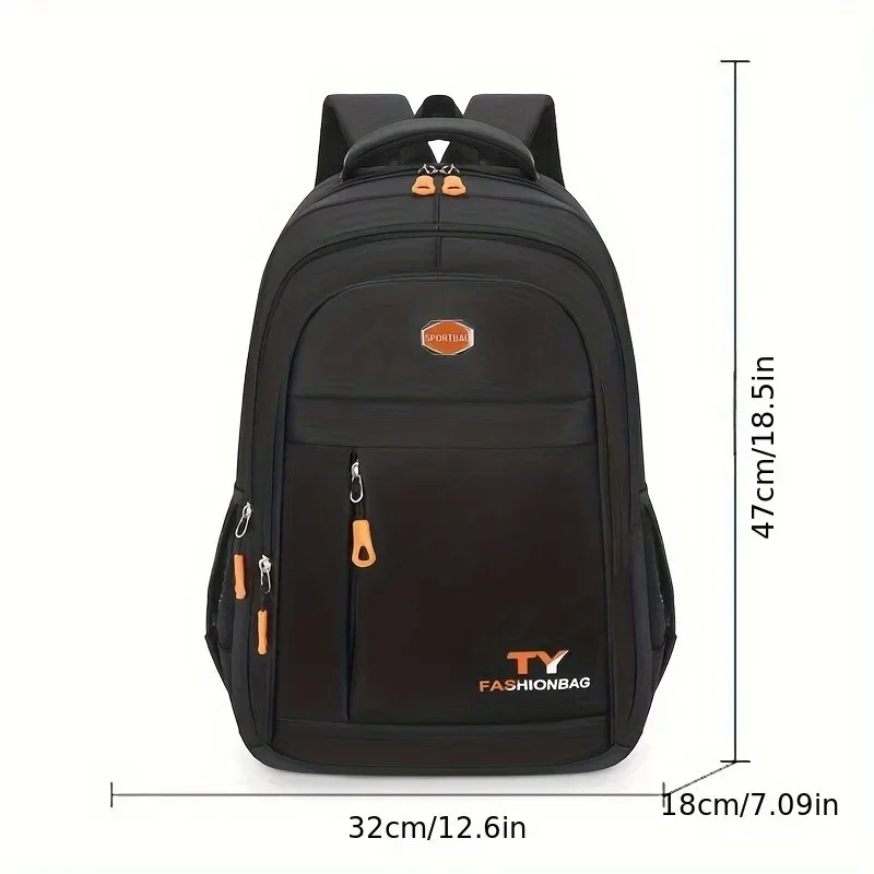 Kompakter Rucksack mit Reißverschluss