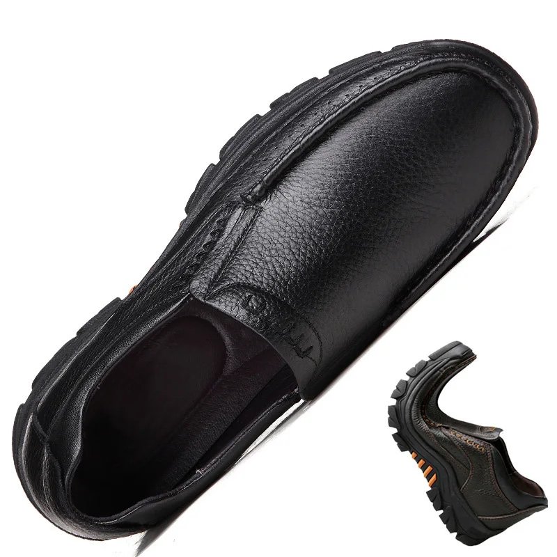 Ravello Herren Leder Loafer Slip-On