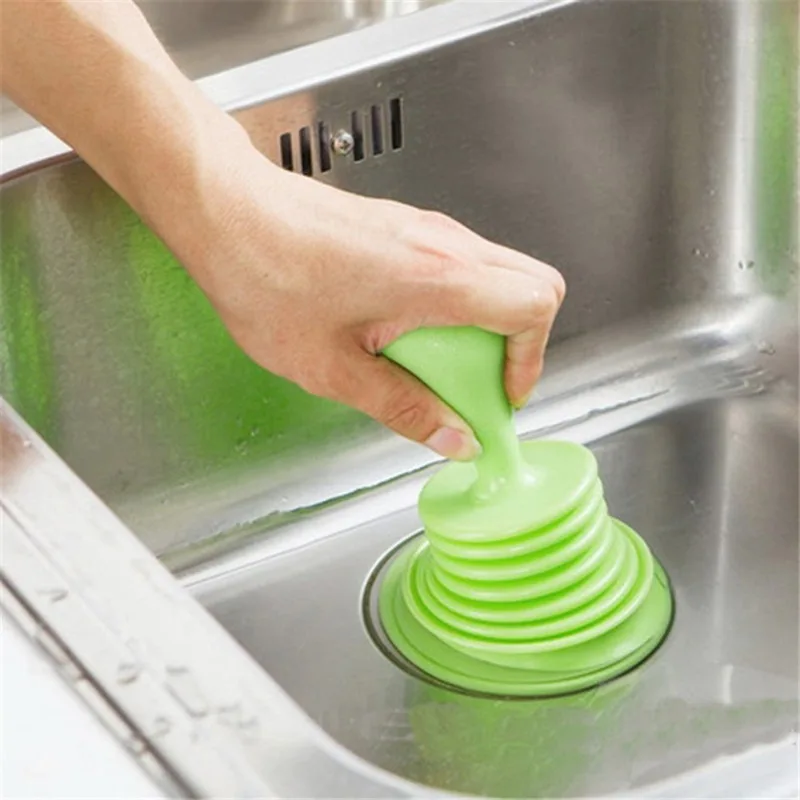 DrainForce Press Plunger – Saugheber für Waschbecken und Abfluss