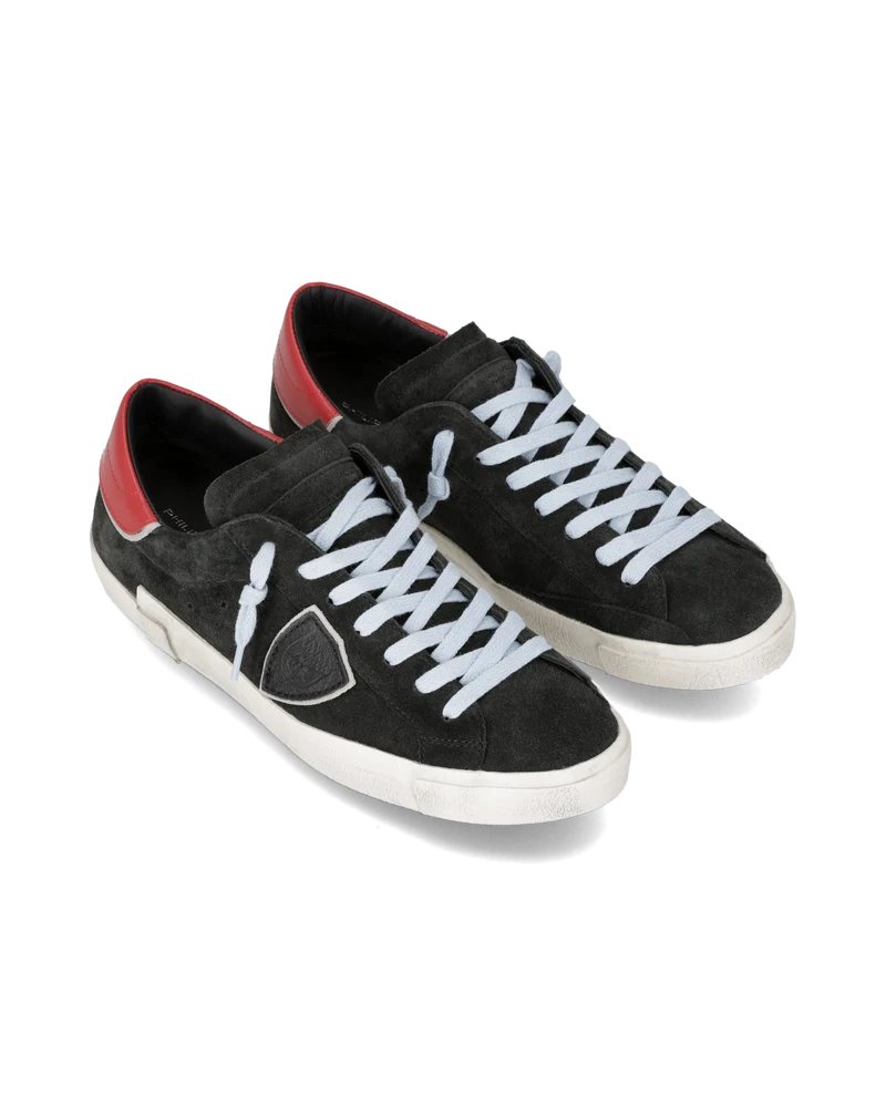 Sneakers Prsx Men, Black Red