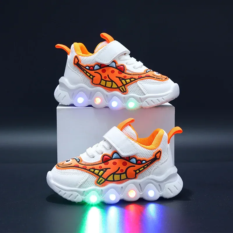 Lumivex Kinder Sneaker mit LED-Sohle