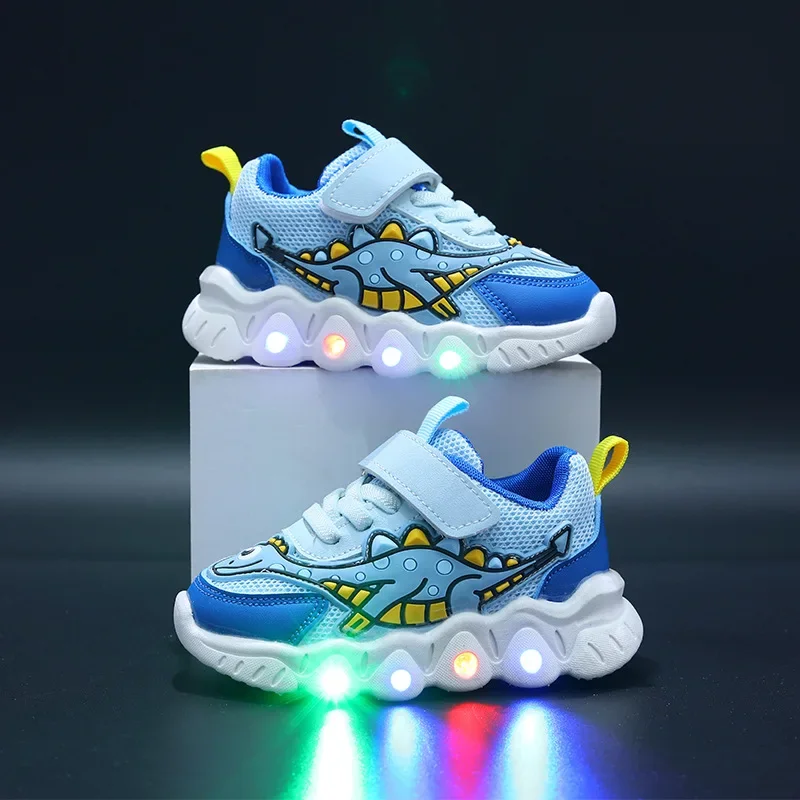 Lumivex Kinder Sneaker mit LED-Sohle
