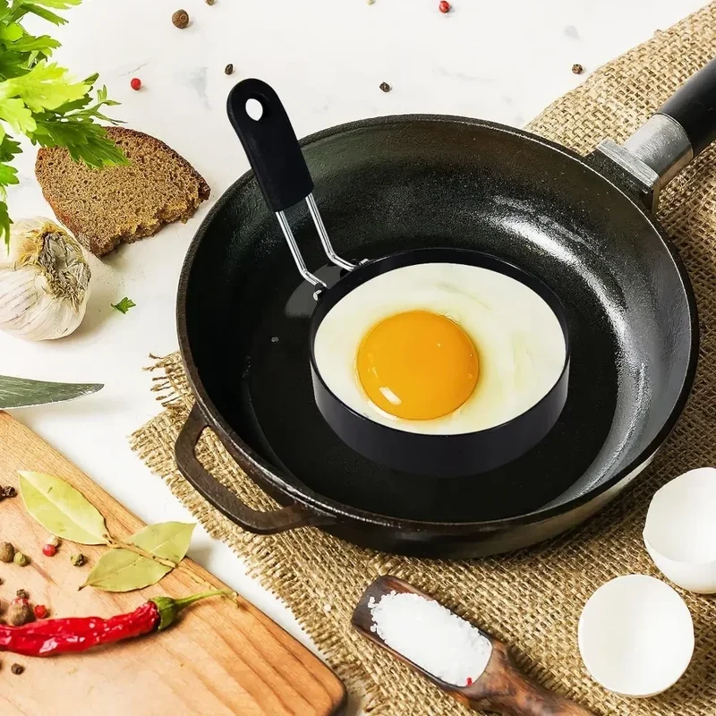 Bratexa Edelstahl Eier- und Pfannkuchenring Set