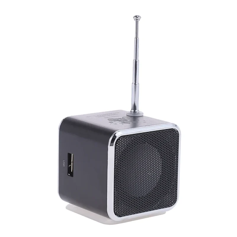 Soundora Mini Bluetooth Lautsprecher mit Display und FM-Radio