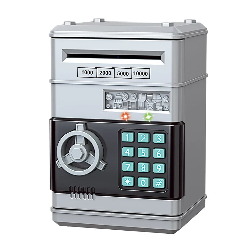 Saviora Mini-Tresor Sparbox mit Passwort und Münzfach