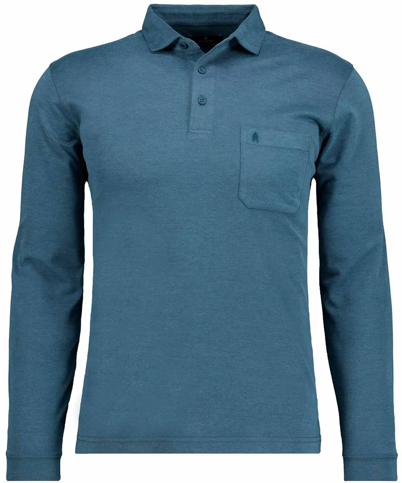 Softknit-Polo Kent-Kragen, Velvet-Touch