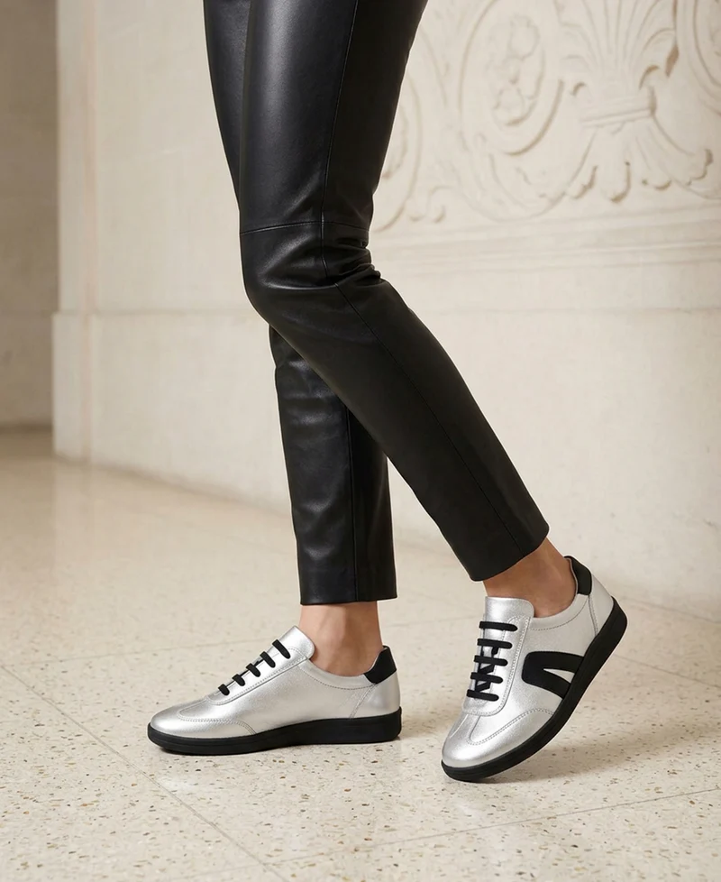 CARMELA SILVER~BLACK