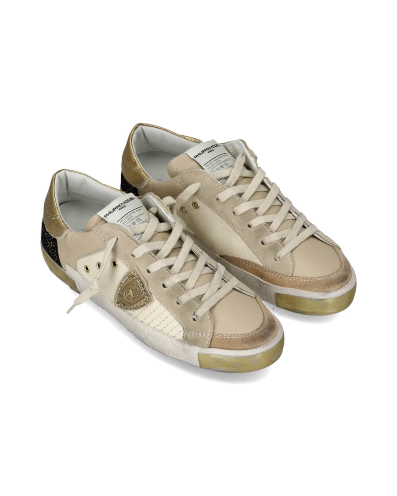 Sneakers Prsx Tennis Women, Gold Sand