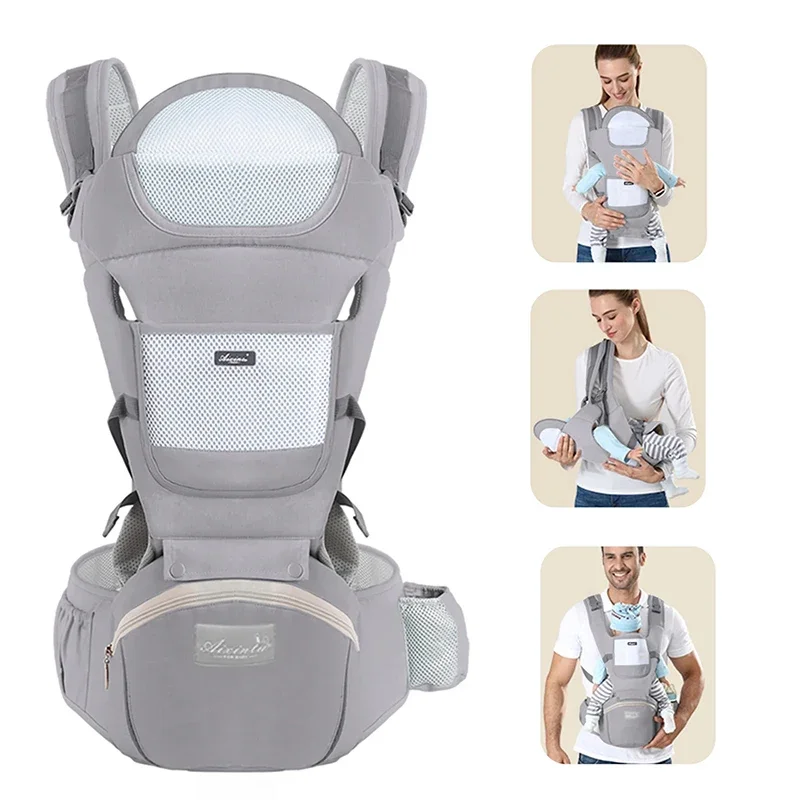 Babytrage mit mehreren Tragepositionen bis 20 kg