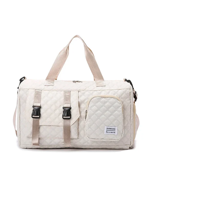 MoveLite Duffle Bag-Nylon-Reisetasche mit Reißverschluss und Schulterriemen