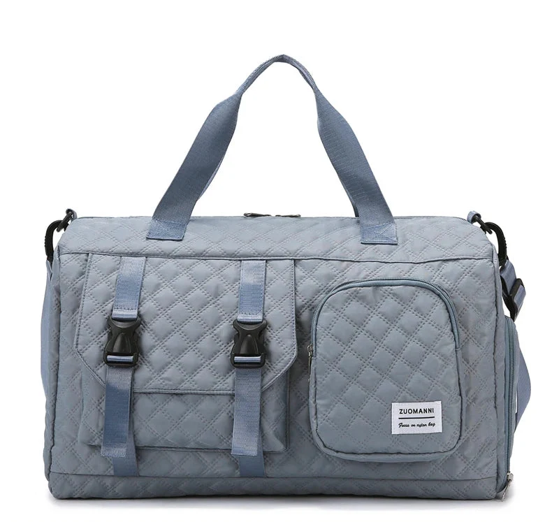 MoveLite Duffle Bag-Nylon-Reisetasche mit Reißverschluss und Schulterriemen