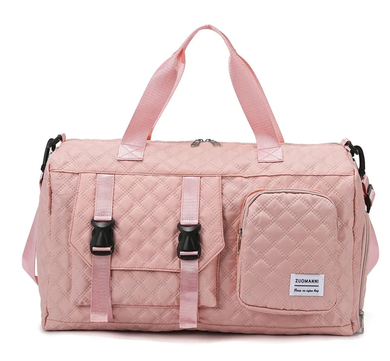 MoveLite Duffle Bag-Nylon-Reisetasche mit Reißverschluss und Schulterriemen