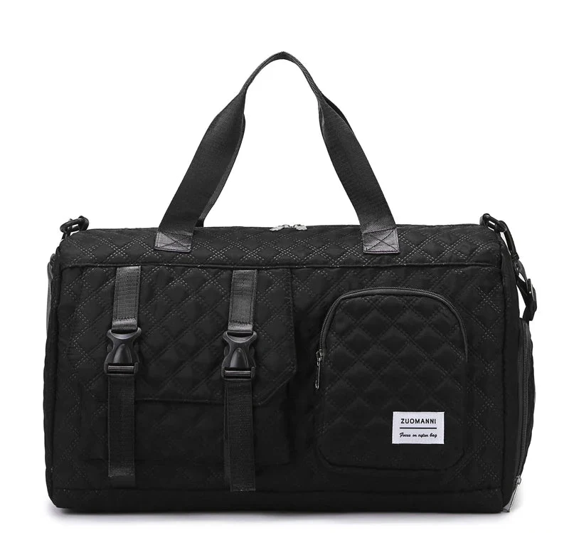MoveLite Duffle Bag-Nylon-Reisetasche mit Reißverschluss und Schulterriemen