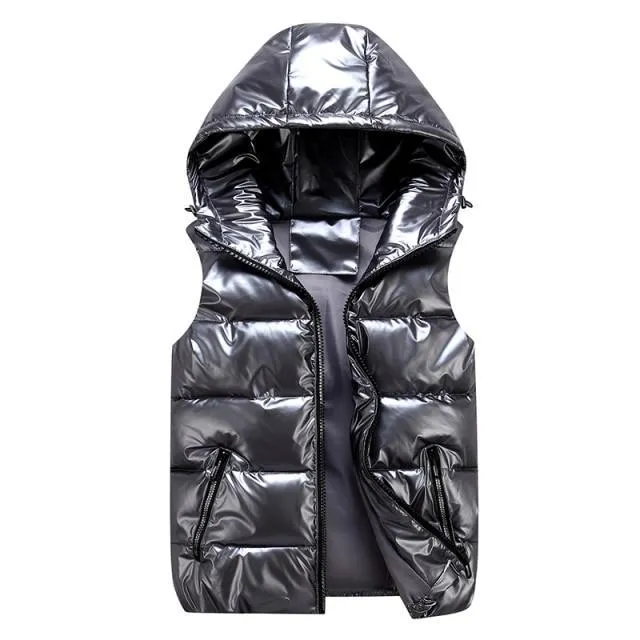 Varello ärmellose Jacke mit Reißverschlusstaschen und leichter Passform für Alltag und Outdoor