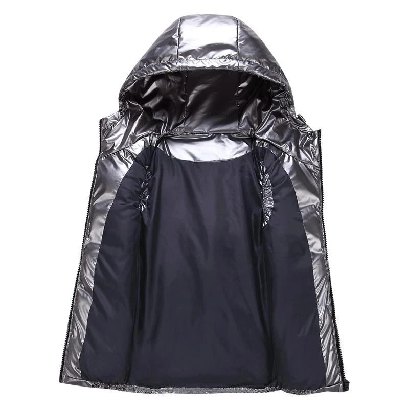 Varello ärmellose Jacke mit Reißverschlusstaschen und leichter Passform für Alltag und Outdoor
