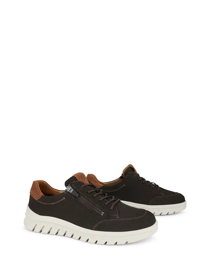 WAUGHNEY DK BROWN Wide Fit