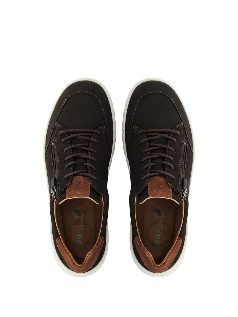 WAUGHNEY DK BROWN Wide Fit
