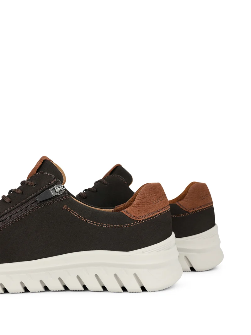 WAUGHNEY DK BROWN Wide Fit