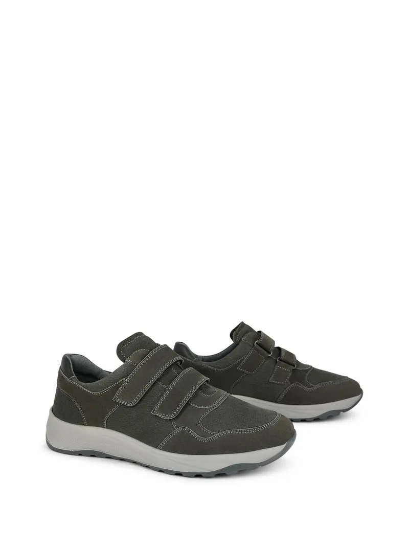 WILIFRIED DARK GREY Extra Wide Fit