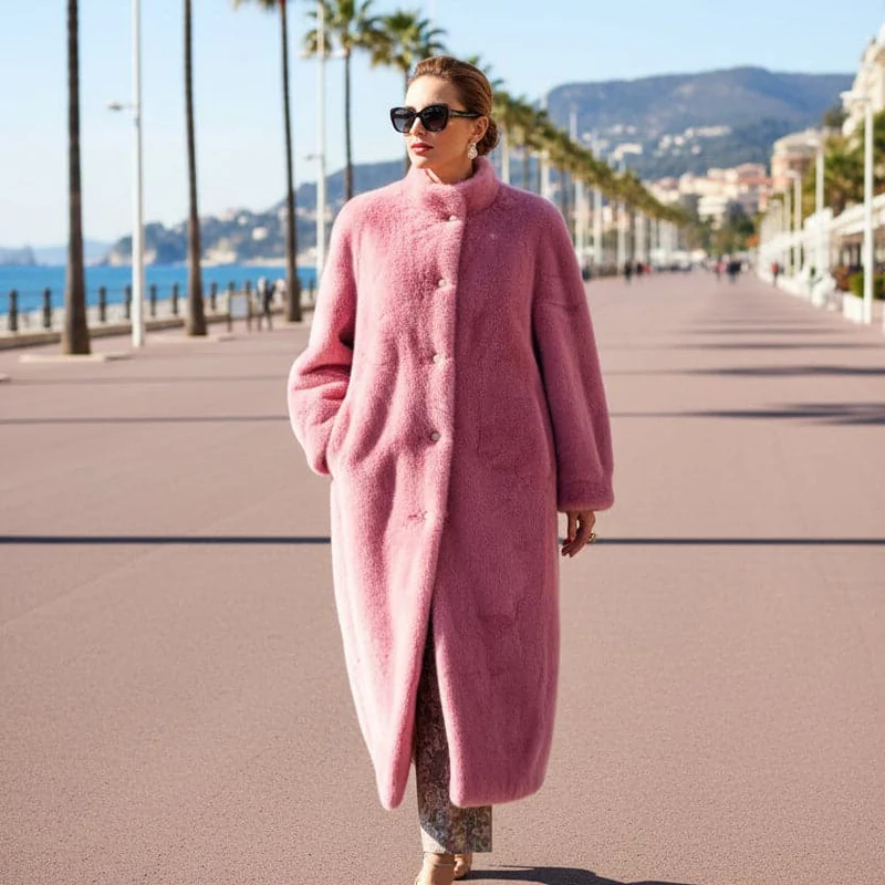 Manteau fausse fourrure Tiffany