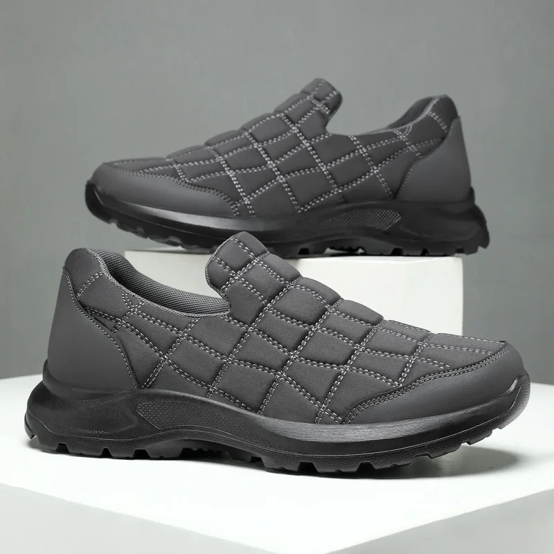 Torvian Herren Slip-On Sneaker mit gesteppter Oberfläche