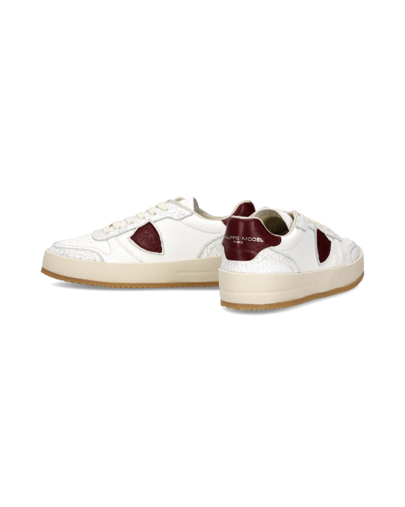 Sneakers Nice Tennis Women, White Wine
