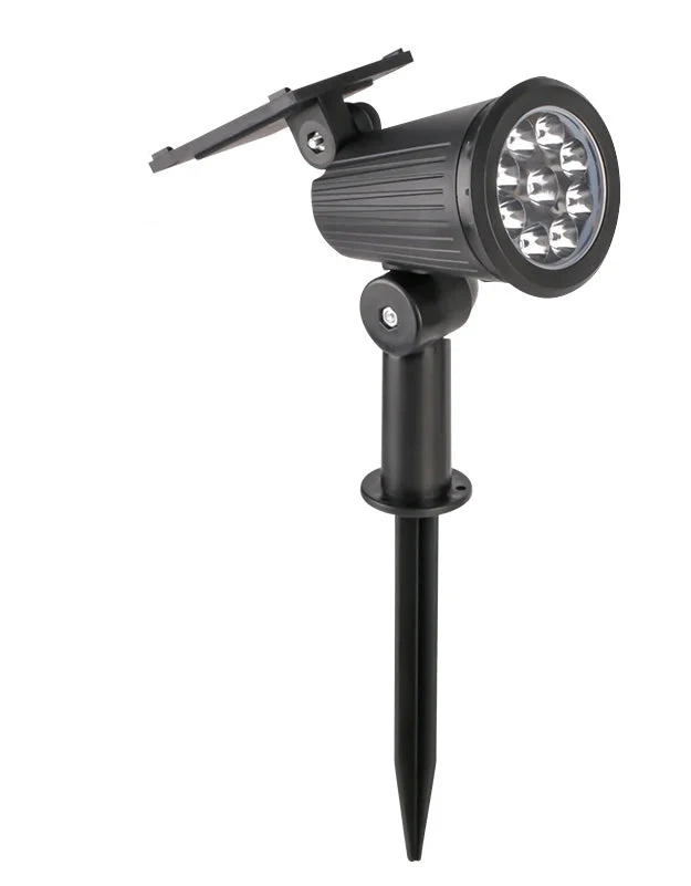 Luminara LED Solar Gartenstrahler mit Erdspieß und Farbmodus