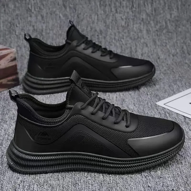 Aeronix Herren Sneaker mit atmungsaktivem Textilobermaterial und Schnürverschluss